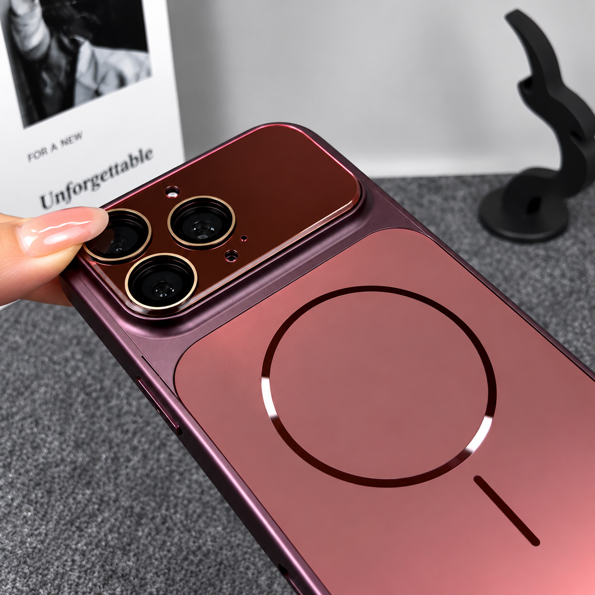 Imperial Cherry Wine Glass Case