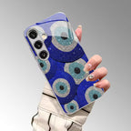 Evil Eye Rhinestone Case