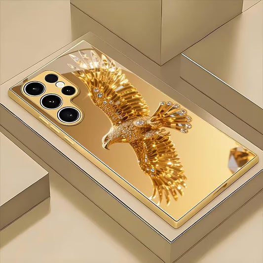 Luxe Golden Eagle Pattern Case