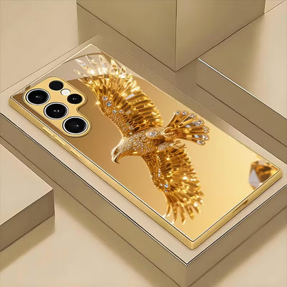 Luxe Golden Eagle Pattern Case