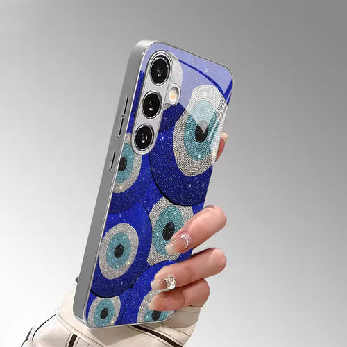 Evil Eye Rhinestone Case