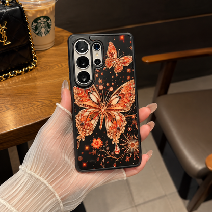 Glowing Butterfly Case