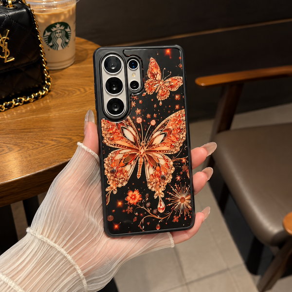 Glowing Butterfly Case
