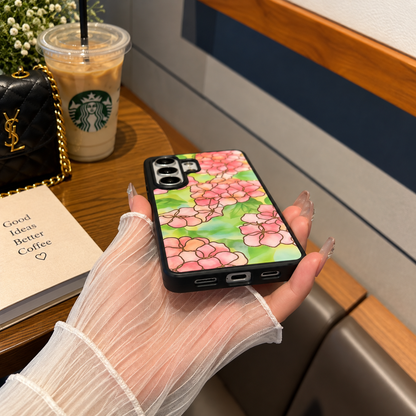Pink Hydrangea Case