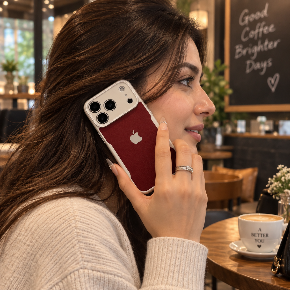Red Crimson Luxe Case