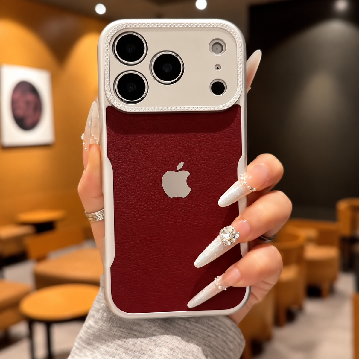 Red Crimson Luxe Case