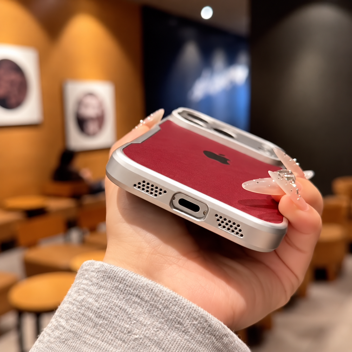 Red Crimson Luxe Case