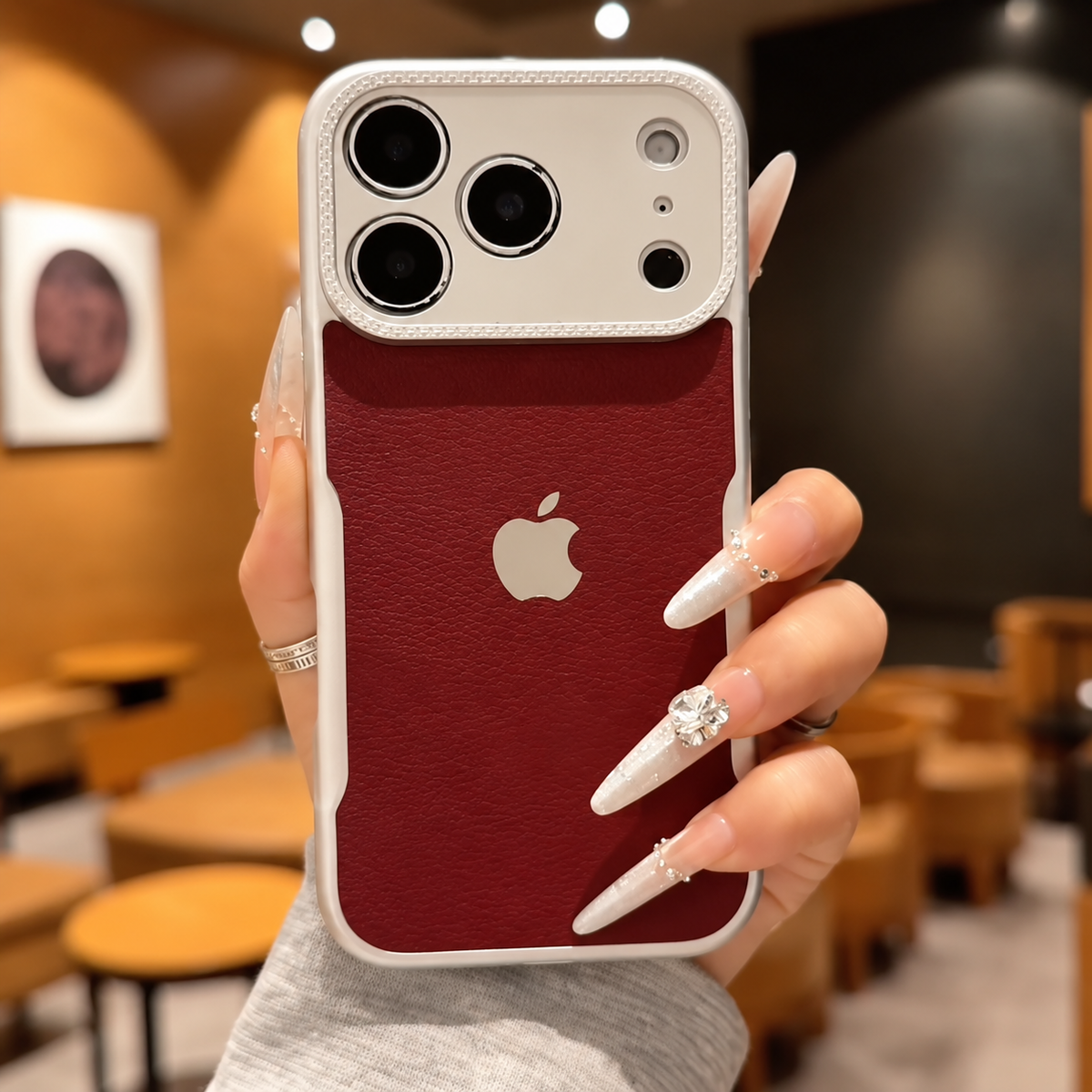 Red Crimson Luxe Case