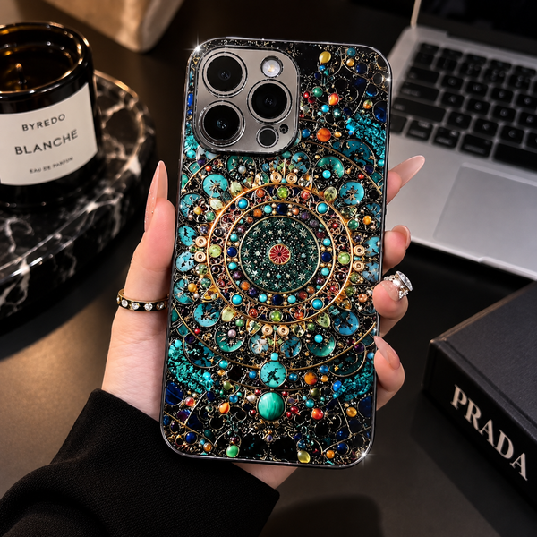 Turquoise Mandala Case