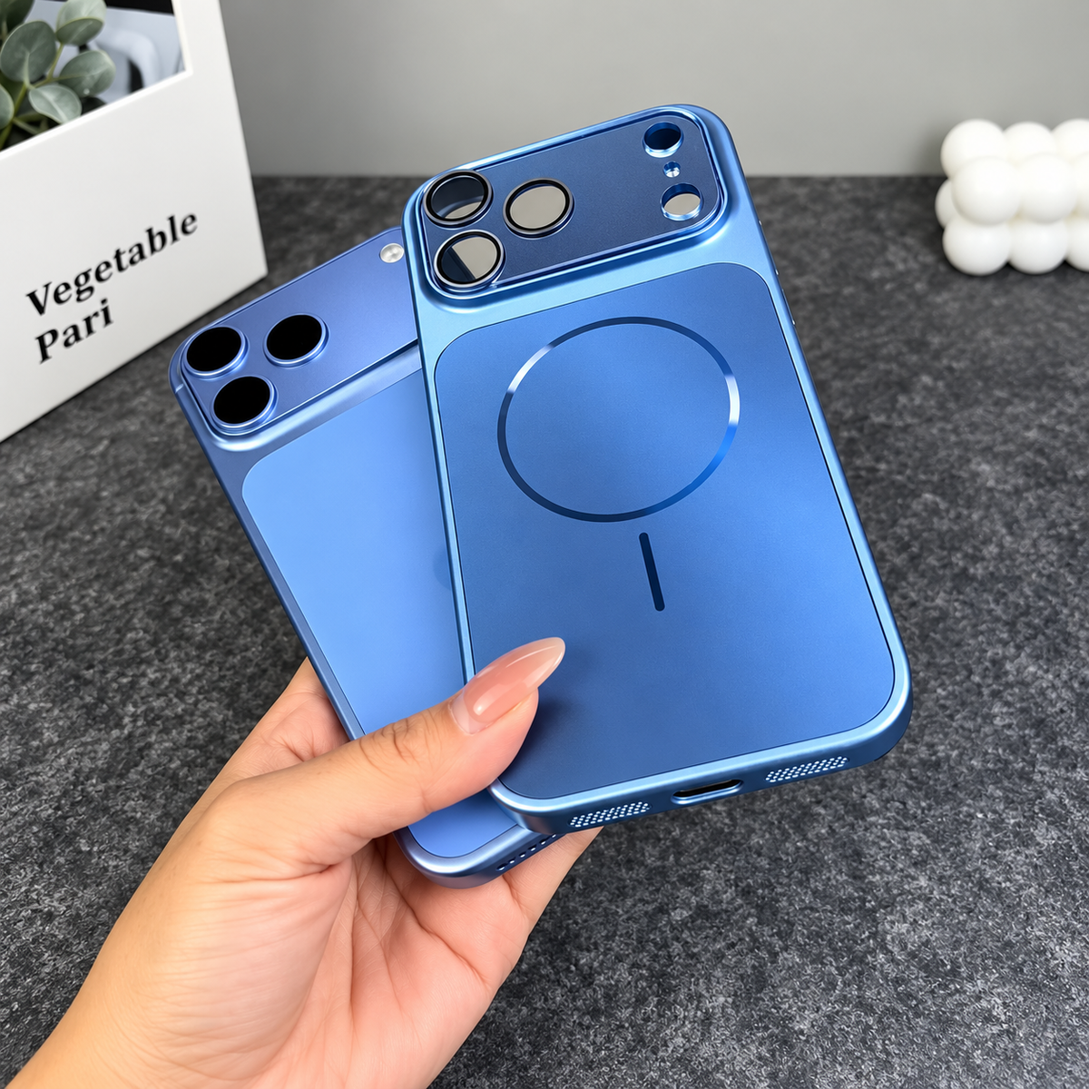 Azure Titanium MagSafe Case
