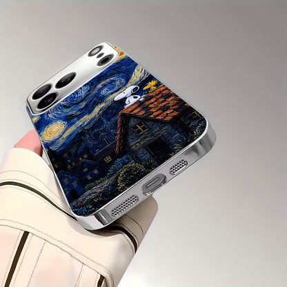 Starry Night Rooftop Case