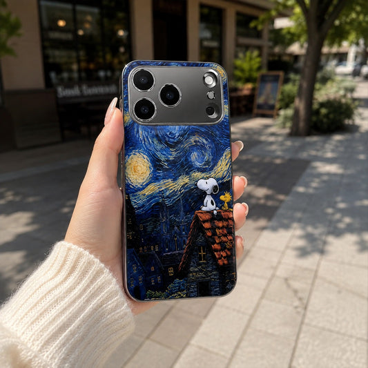 Starry Night Rooftop Case