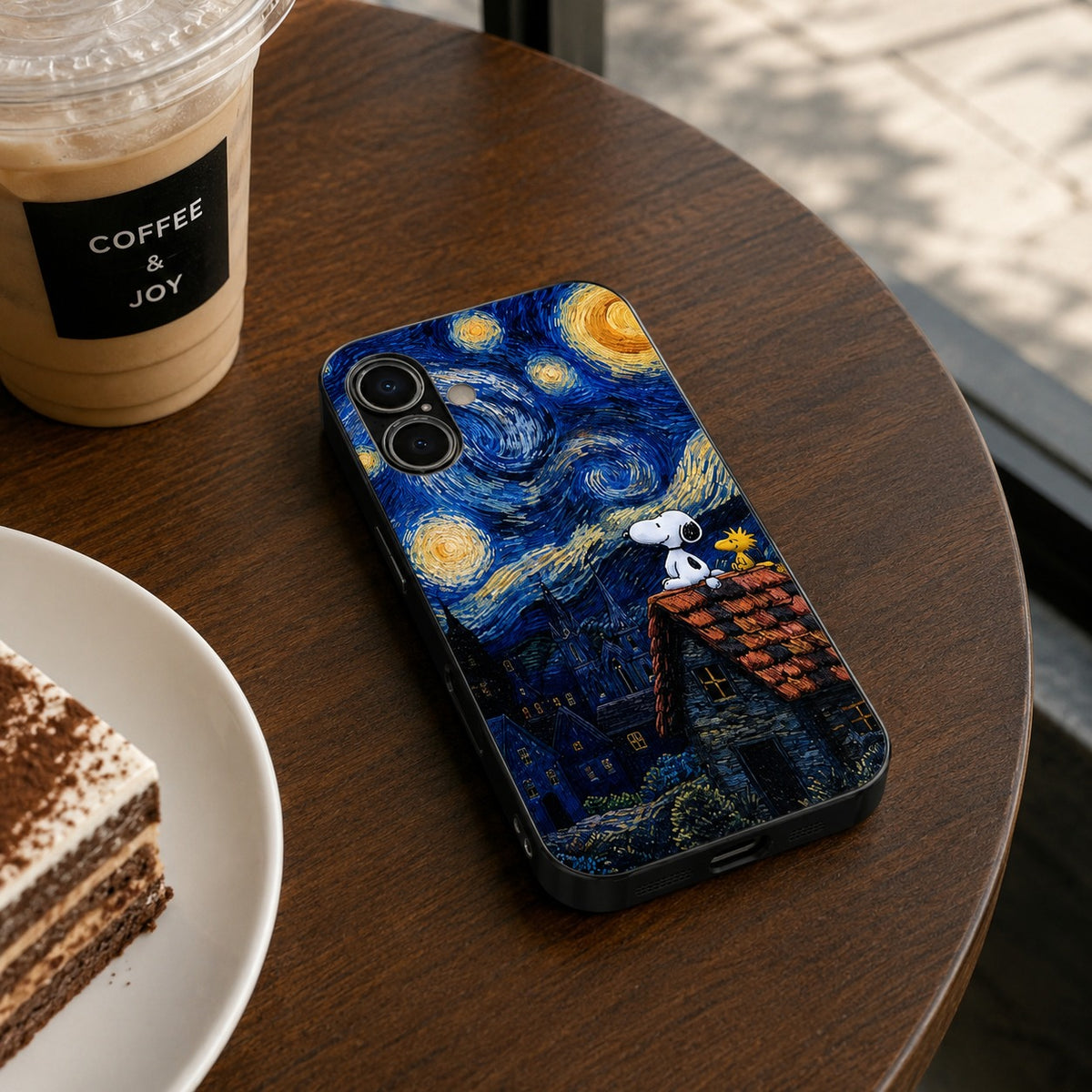 Starry Night Rooftop Case