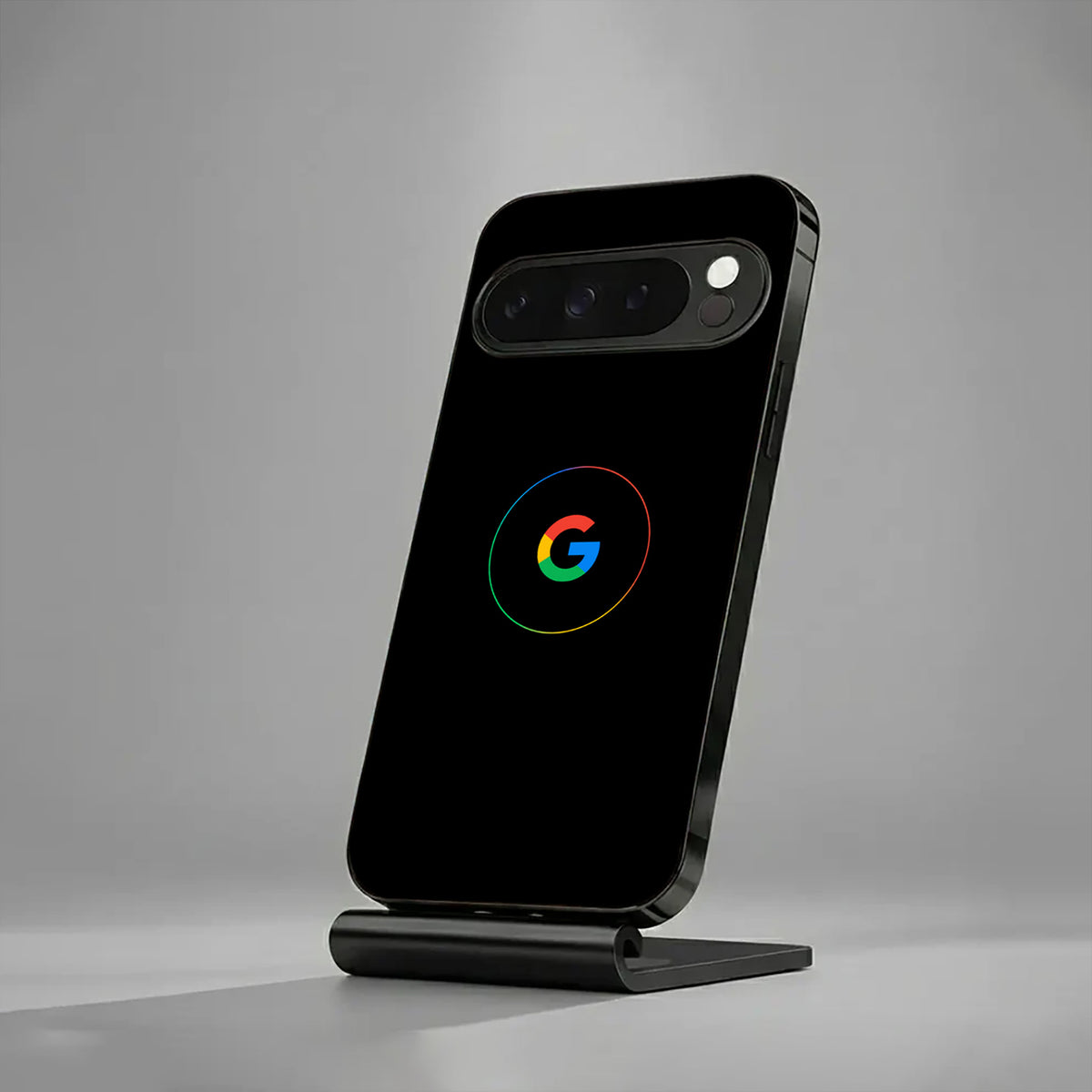 Aurora Circle Black Glossy Case