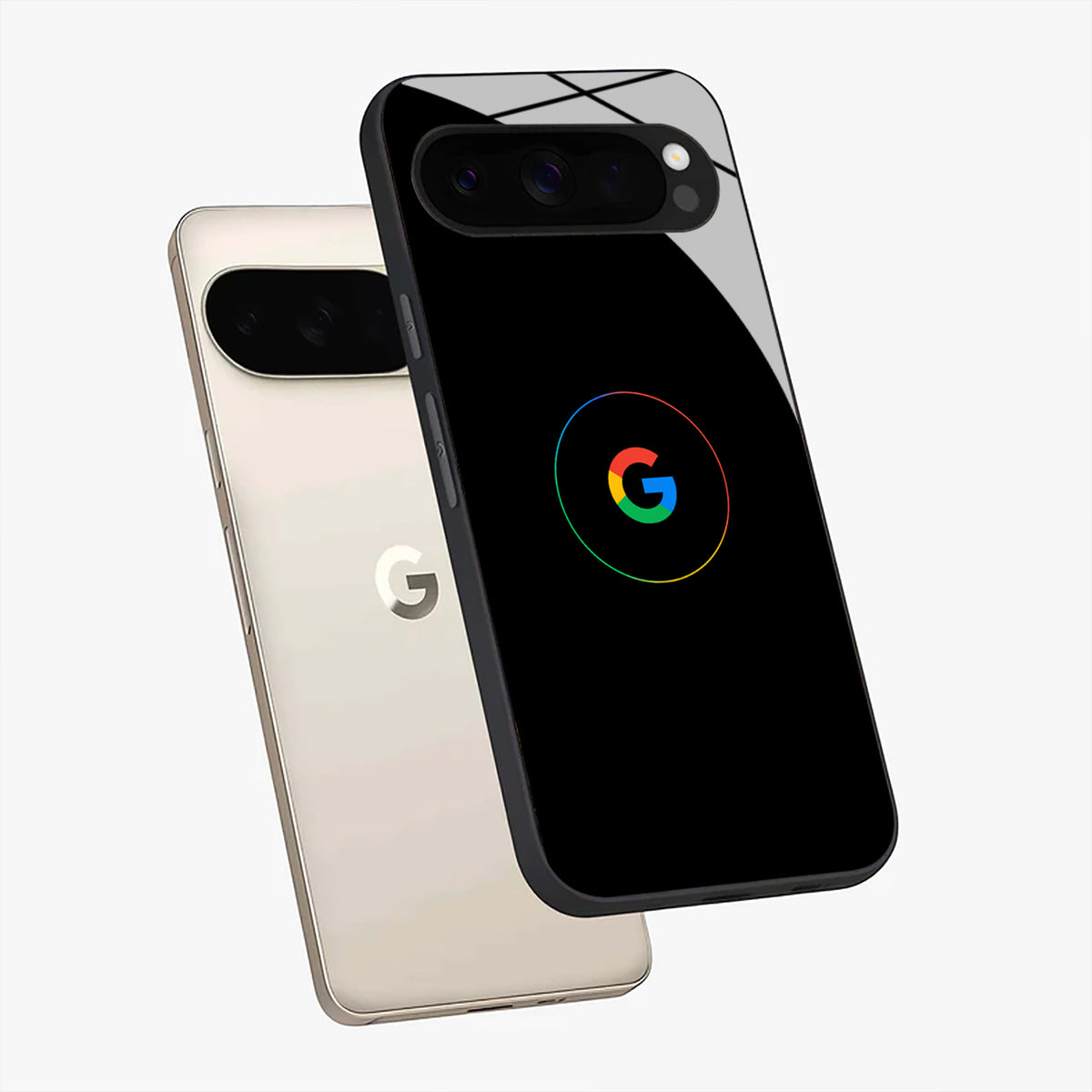 Aurora Circle Black Glossy Case