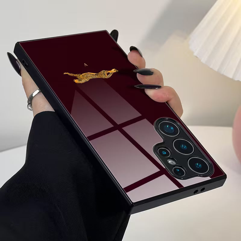 Running Cheetah Pattern Case