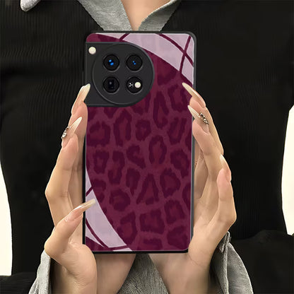 Burgundy Leopard Case