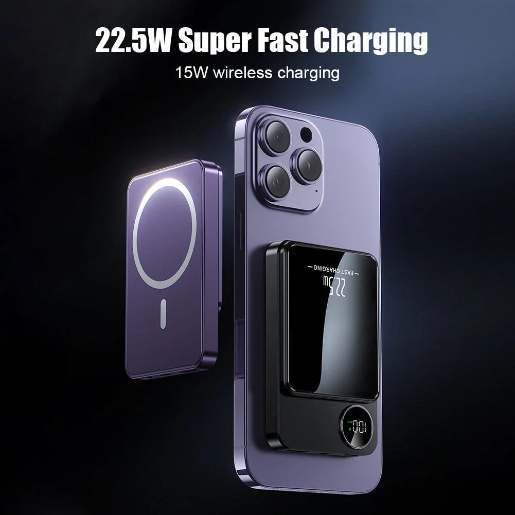 22.5 W Ultra-thin Magnetic Power Bank