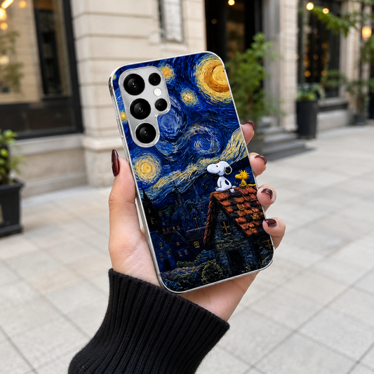 Starry Night Rooftop Case